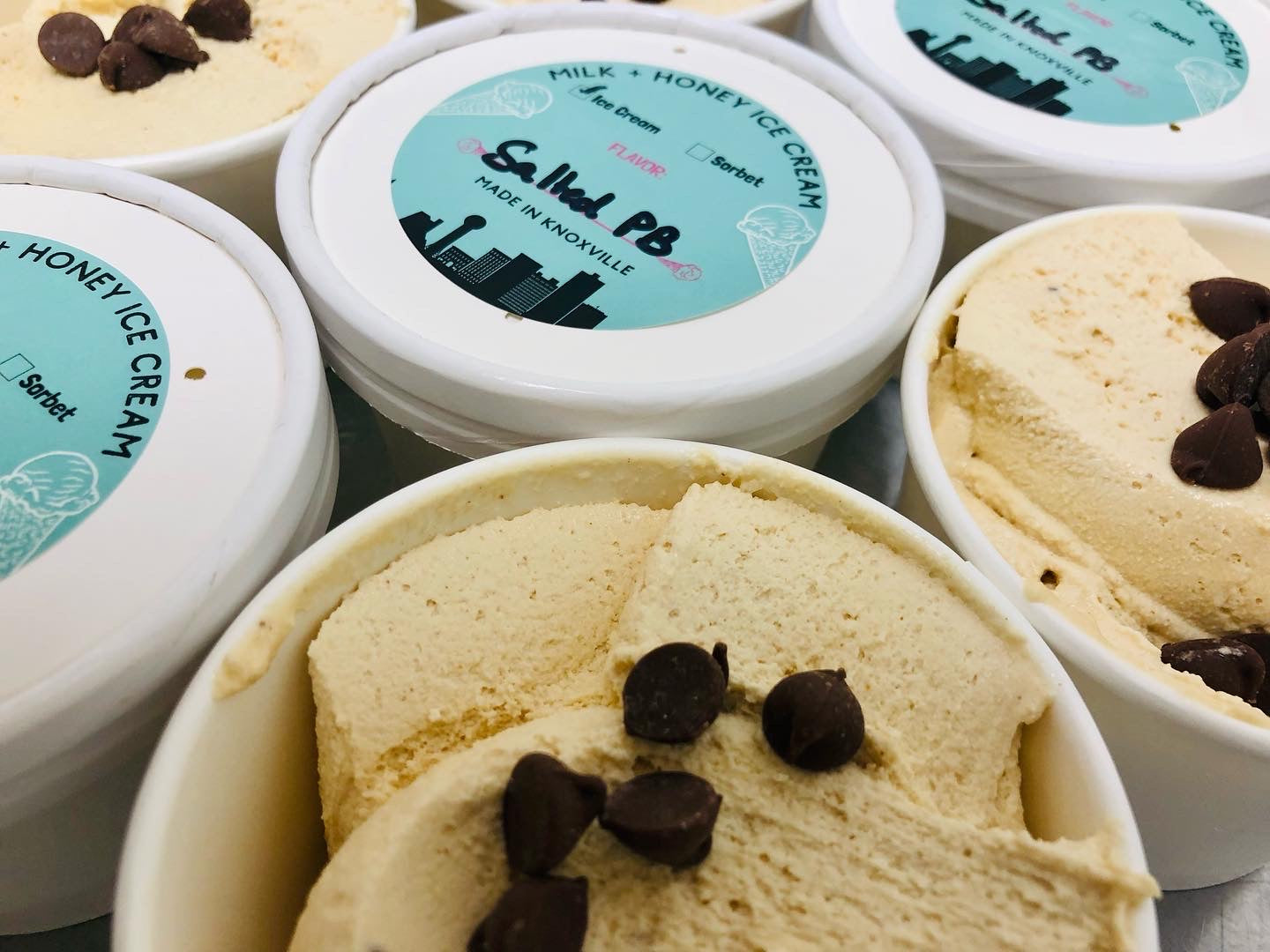 Salted Peanut Butter Ice Cream