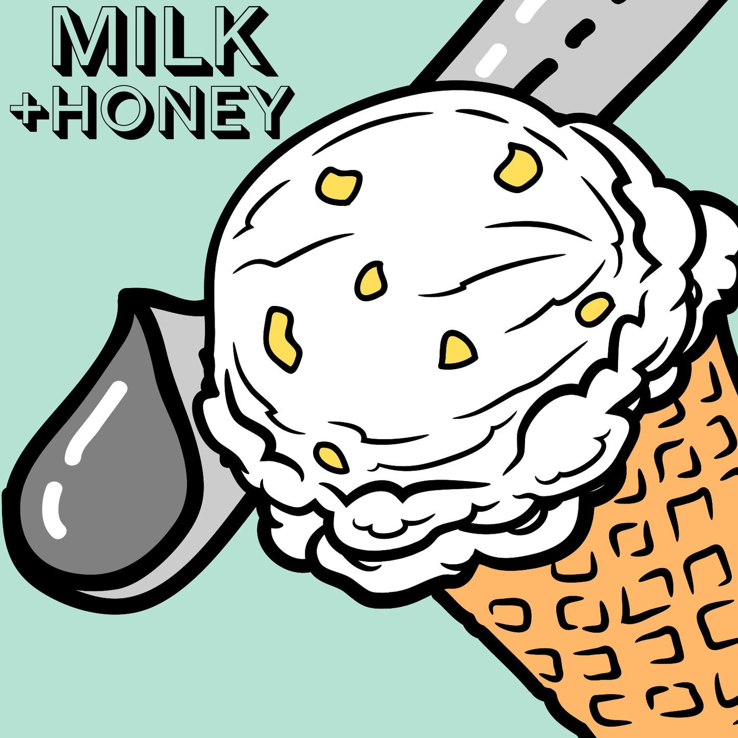 Milk + Honey Ice Cream